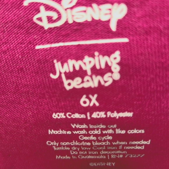 Girls Disney Ruffle Back Minnie Top Lot with Leggings - Picture 3 of 5